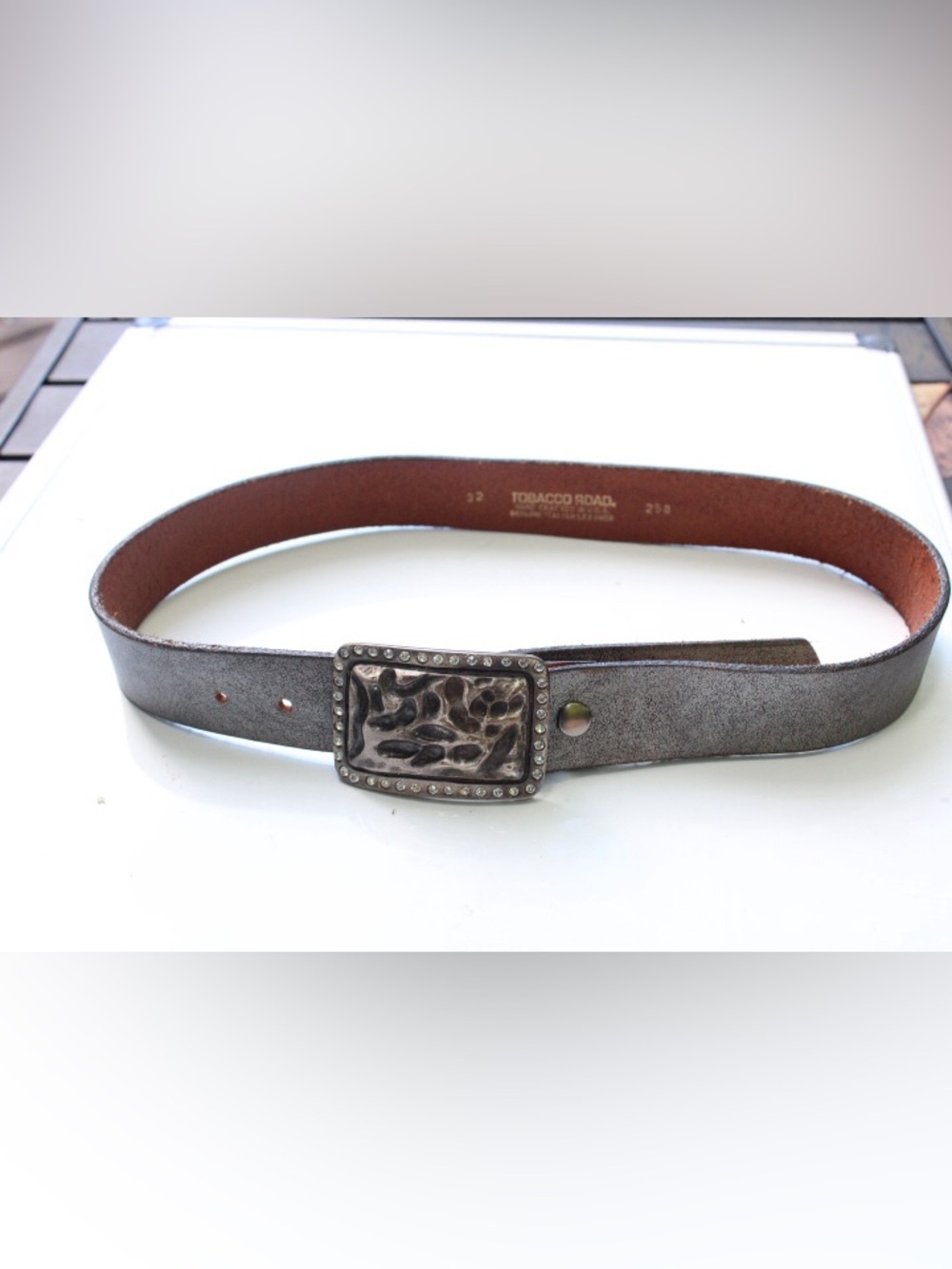 Tobacco Road Western buckle belt - Picture 6 of 13
